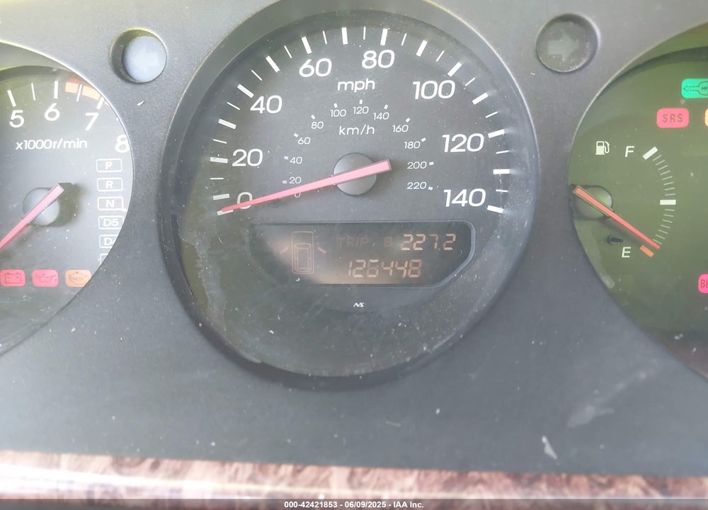 2001 ACURA MDX VIN: 2HNYD18831H502709