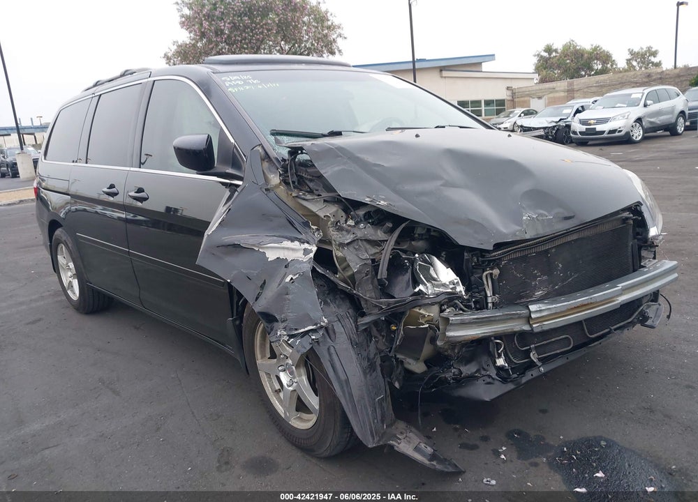 2007 HONDA ODYSSEY TOURING VIN: 5FNRL38827B109078