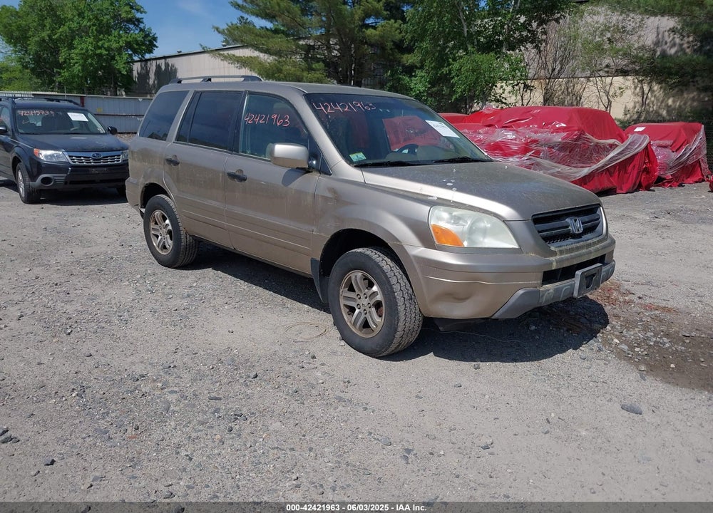 2005 HONDA PILOT EX VIN: 2HKYF18435H501473