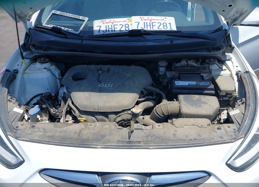 2014 HYUNDAI ACCENT VIN: KMHCU5AE7EU171347