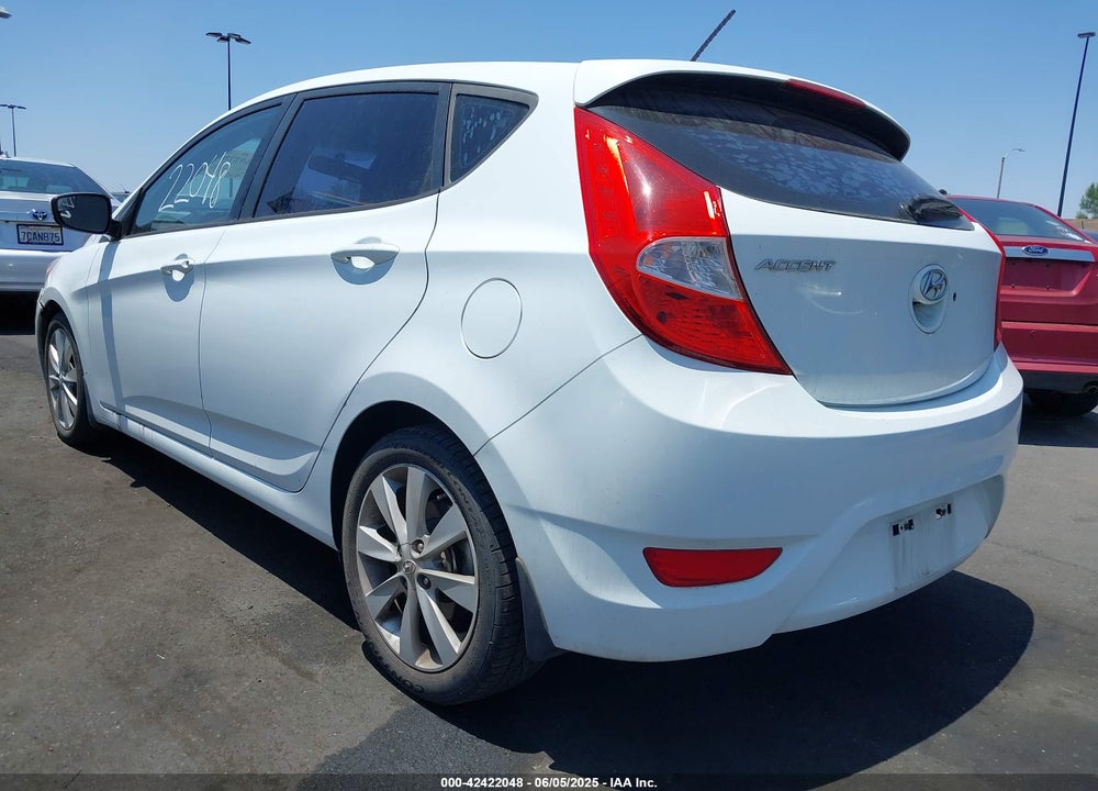 2014 HYUNDAI ACCENT VIN: KMHCU5AE7EU171347