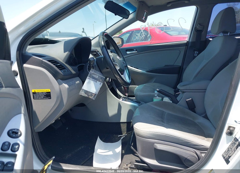 2014 HYUNDAI ACCENT VIN: KMHCU5AE7EU171347