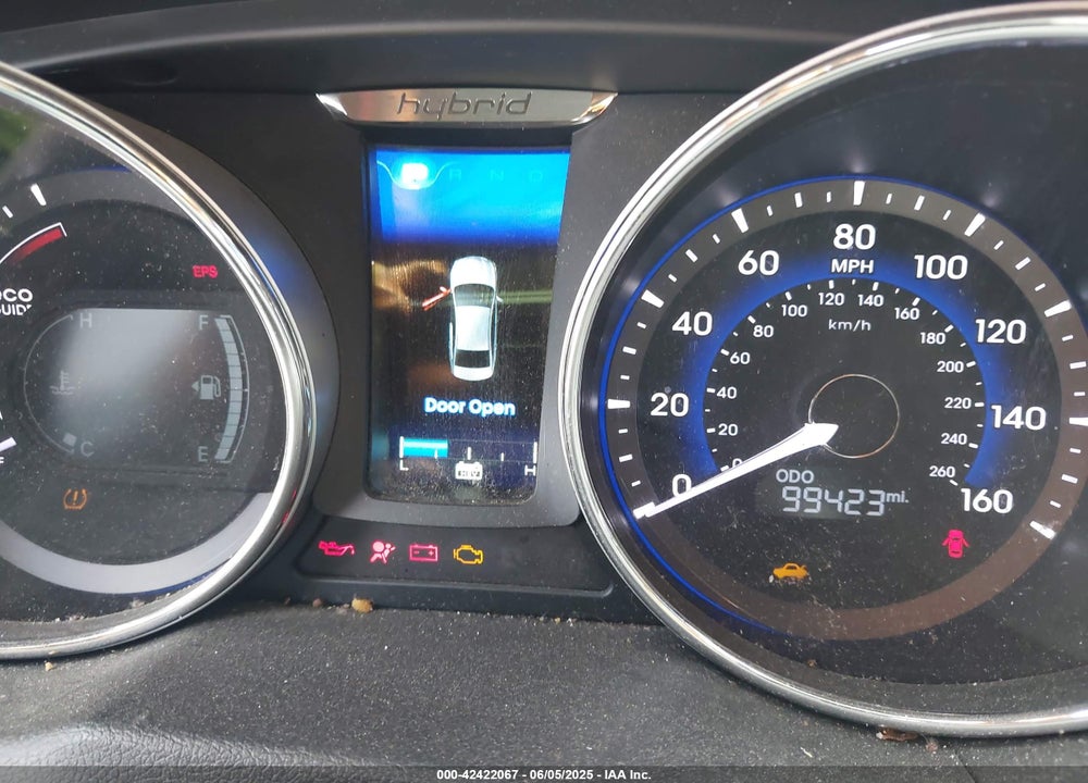 2014 HYUNDAI SONATA HYBRID VIN: KMHEC4A43EA114917