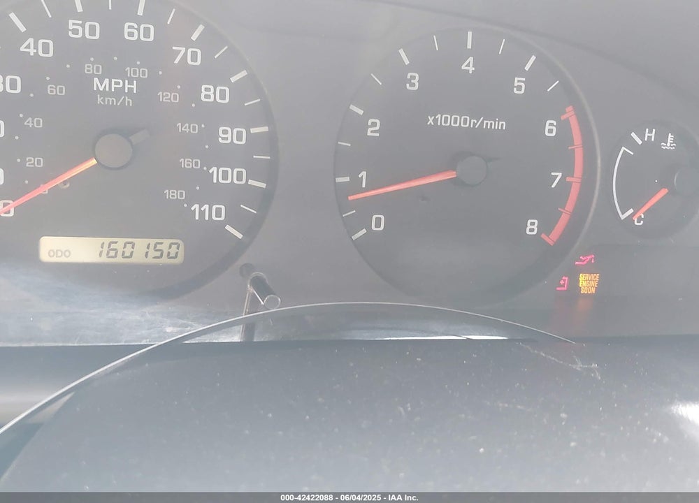 2001 NISSAN FRONTIER XE-V6 VIN: 1N6ED26Y41C340090