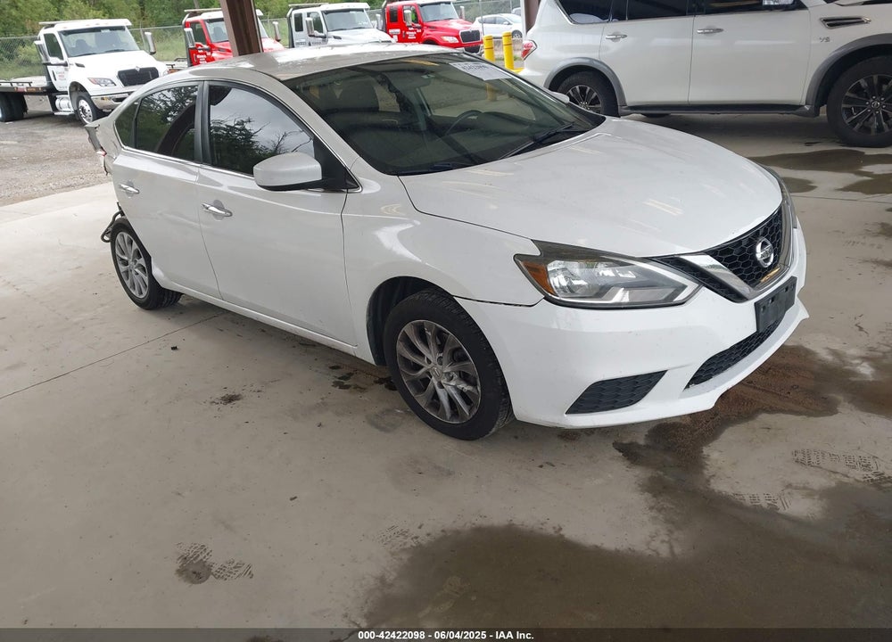 2018 NISSAN SENTRA SV VIN: 3N1AB7AP9JL639911