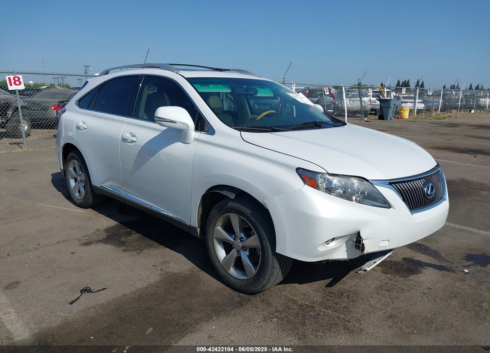 2012 LEXUS RX 350 VIN: 2T2ZK1BA8CC068999