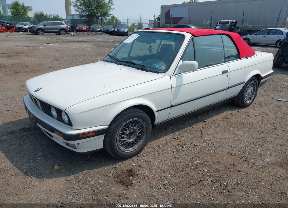 1991 BMW 325 IC AUTOMATIC VIN: WBABB2315MEC25347