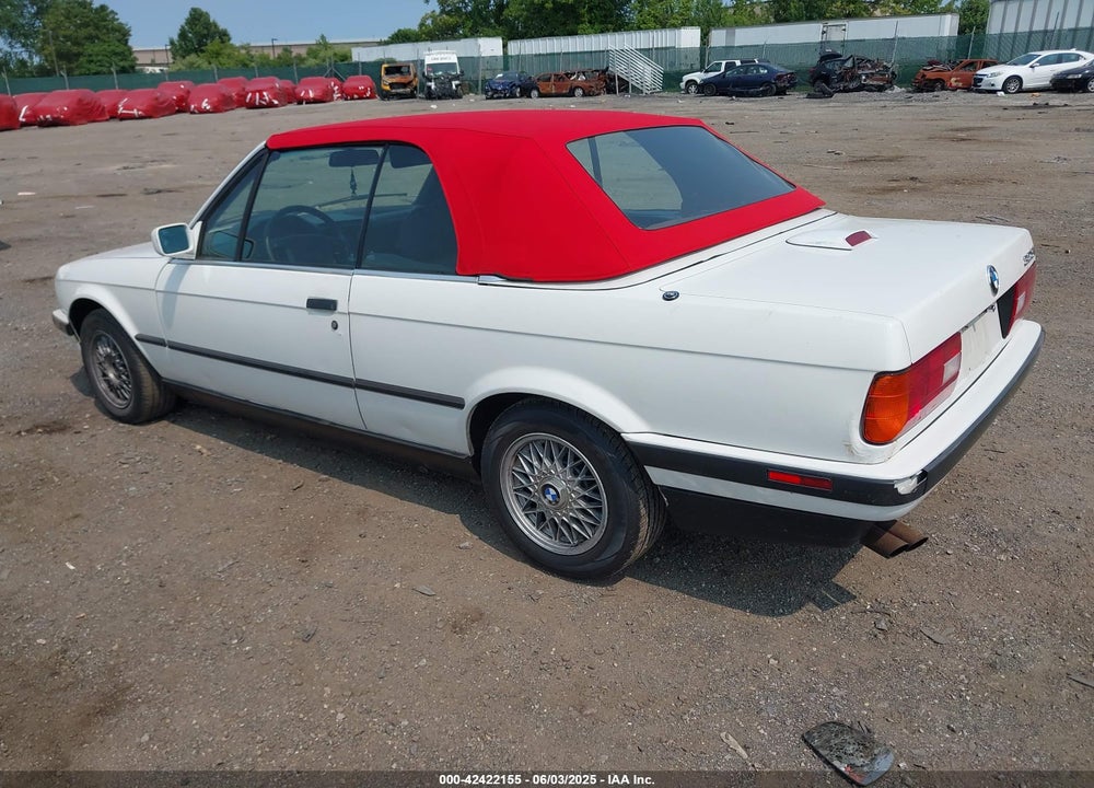 1991 BMW 325 IC AUTOMATIC VIN: WBABB2315MEC25347
