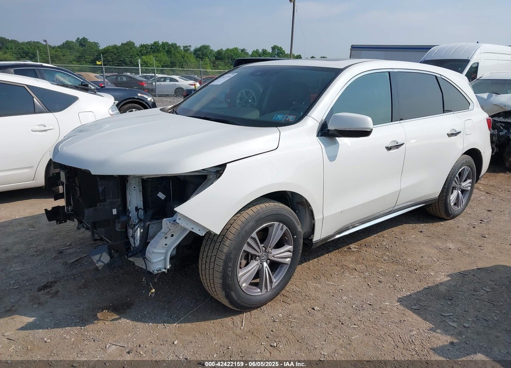 2020 ACURA MDX STANDARD VIN: 5J8YD4H34LL031429