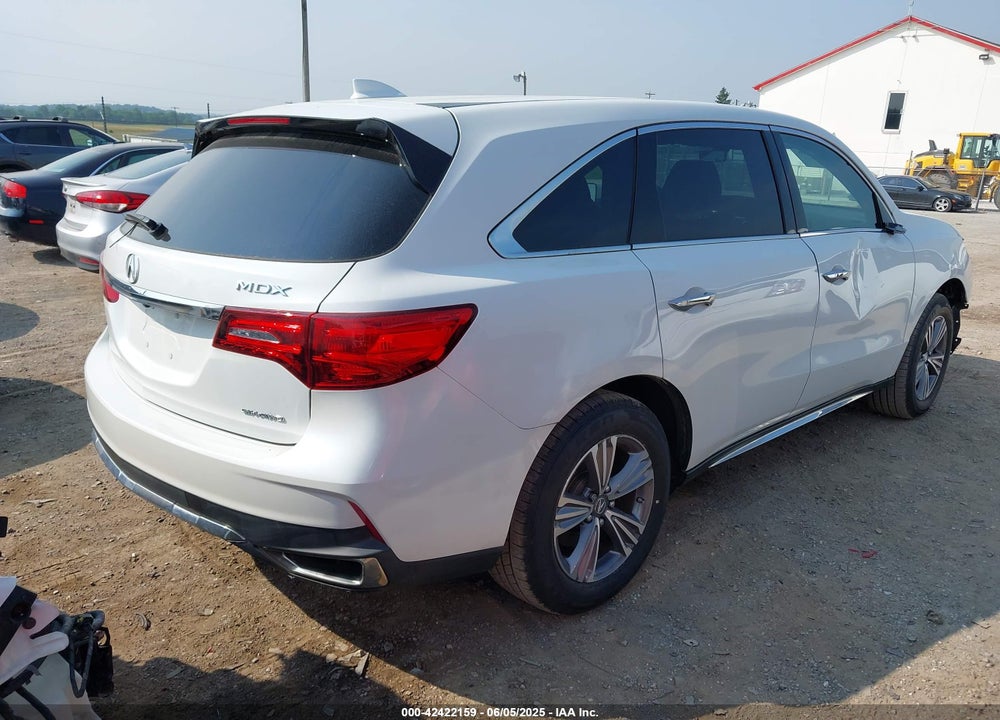2020 ACURA MDX STANDARD VIN: 5J8YD4H34LL031429