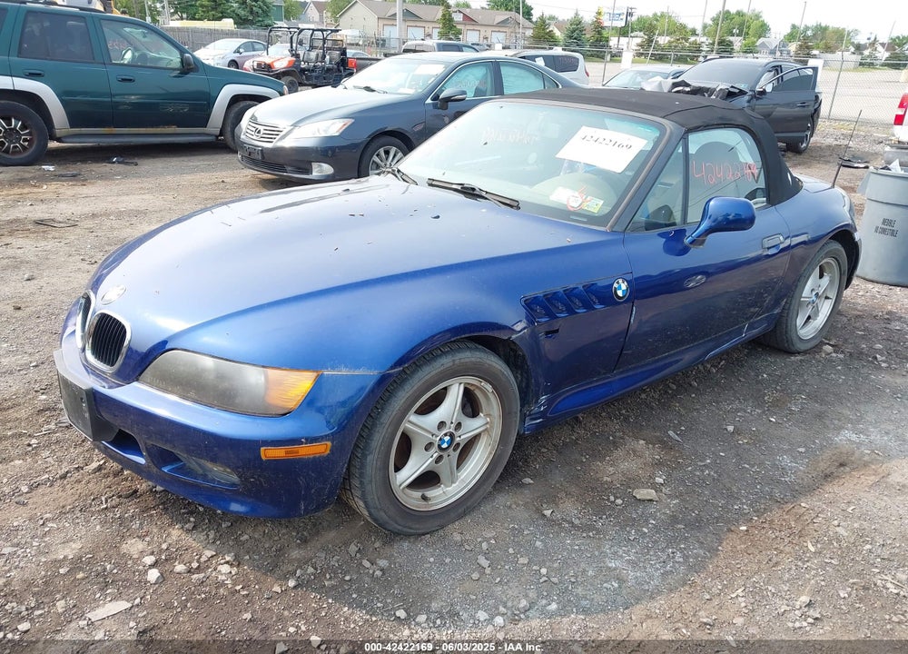 1996 BMW Z3 1.9 VIN: 4USCH7327TLB72781