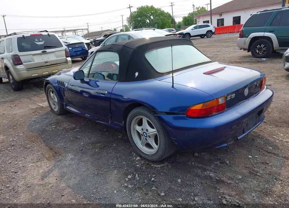 1996 BMW Z3 1.9 VIN: 4USCH7327TLB72781