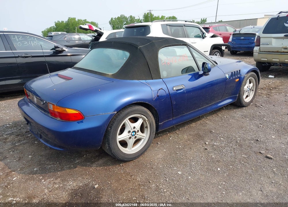 1996 BMW Z3 1.9 VIN: 4USCH7327TLB72781