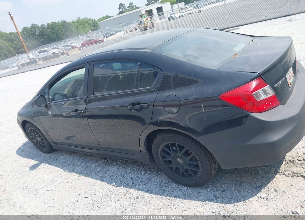 2012 HONDA CIVIC VIN: 19XFB2F81CE087660