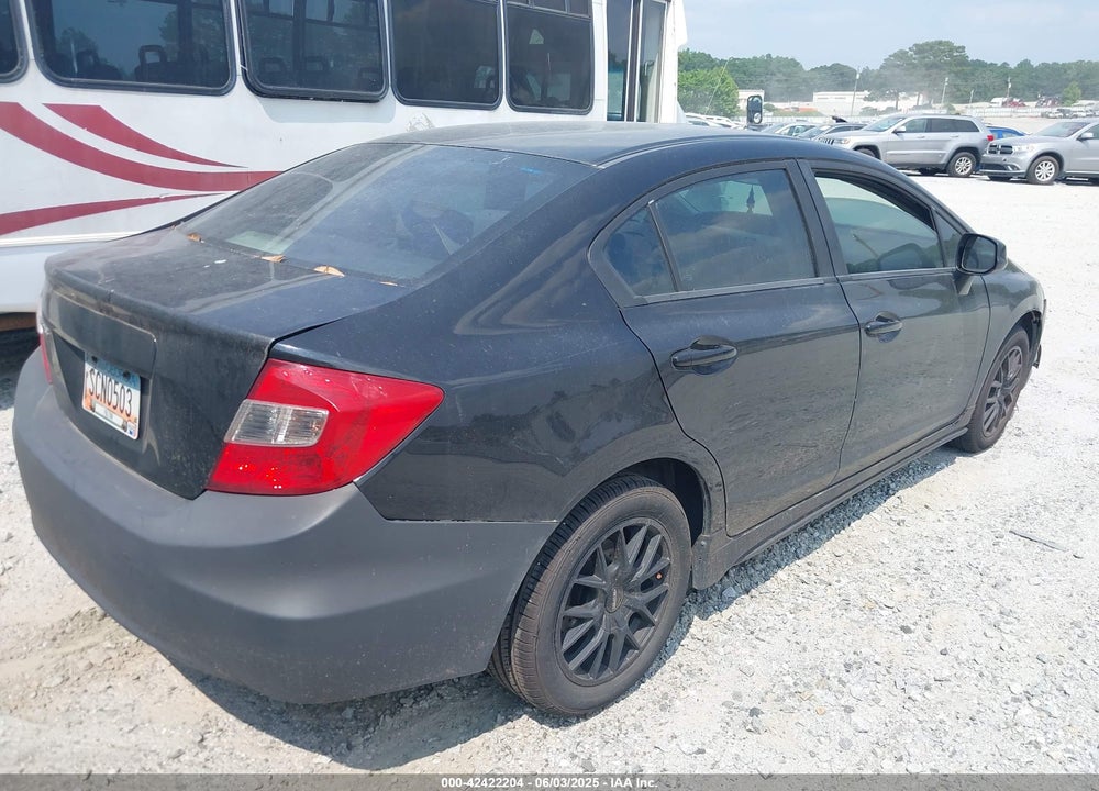 2012 HONDA CIVIC VIN: 19XFB2F81CE087660