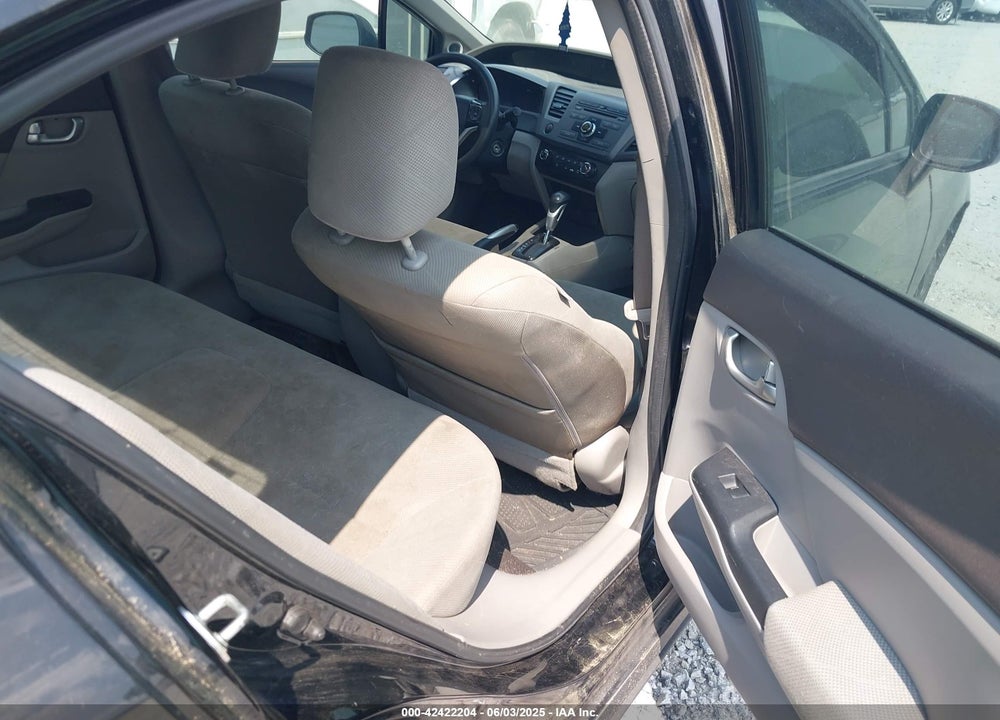 2012 HONDA CIVIC VIN: 19XFB2F81CE087660
