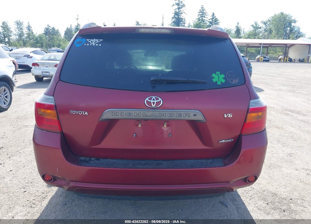 2009 TOYOTA HIGHLANDER SPORT VIN: JTEES43A992130559