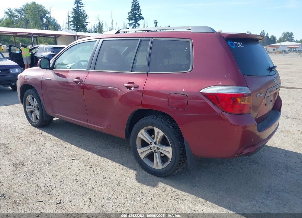 2009 TOYOTA HIGHLANDER SPORT VIN: JTEES43A992130559