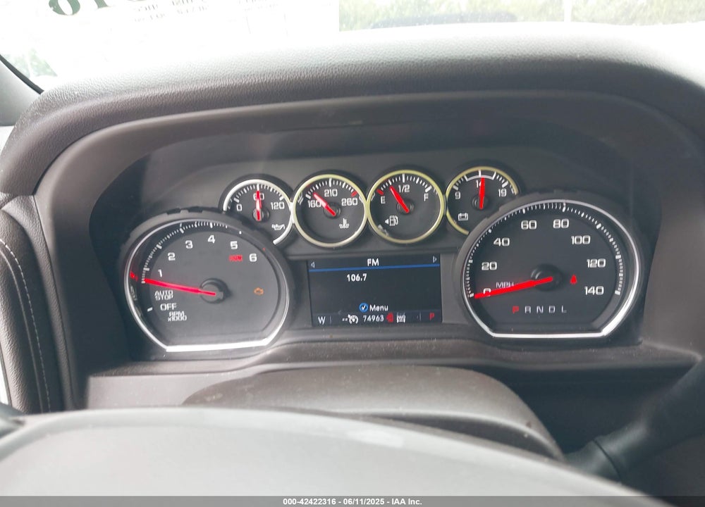 2020 CHEVROLET SILVERADO 1500 4WD SHORT BED LT TRAIL BOSS VIN: 1GCPYFEDXLZ312381