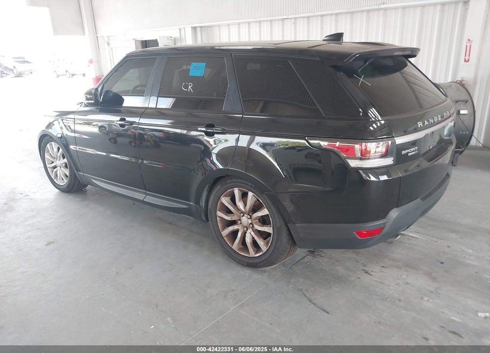 2017 LAND ROVER RANGE ROVER SPORT 3.0L V6 SUPERCHARGED HSE VIN: SALWR2FV1HA132083