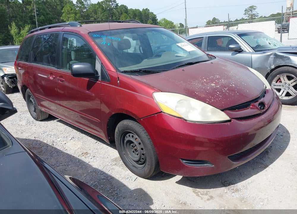 2008 TOYOTA SIENNA CE VIN: 5TDZK23C18S207881