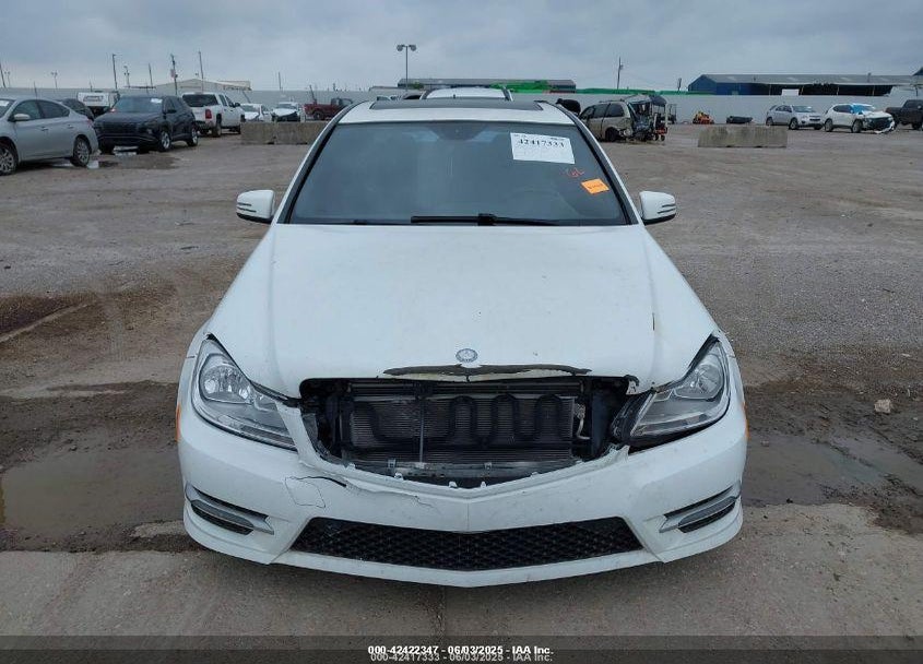 2014 MERCEDES-BENZ C CLASS VIN: WDDGF8AB5EA961762