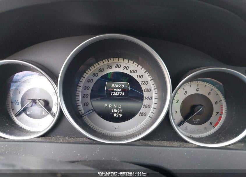 2014 MERCEDES-BENZ C CLASS VIN: WDDGF8AB5EA961762
