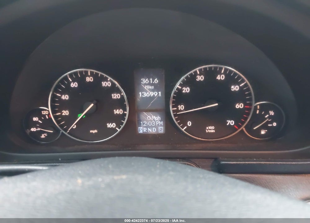 2005 MERCEDES-BENZ C 320 LUXURY/SPORT VIN: WDBRF64J45F610076