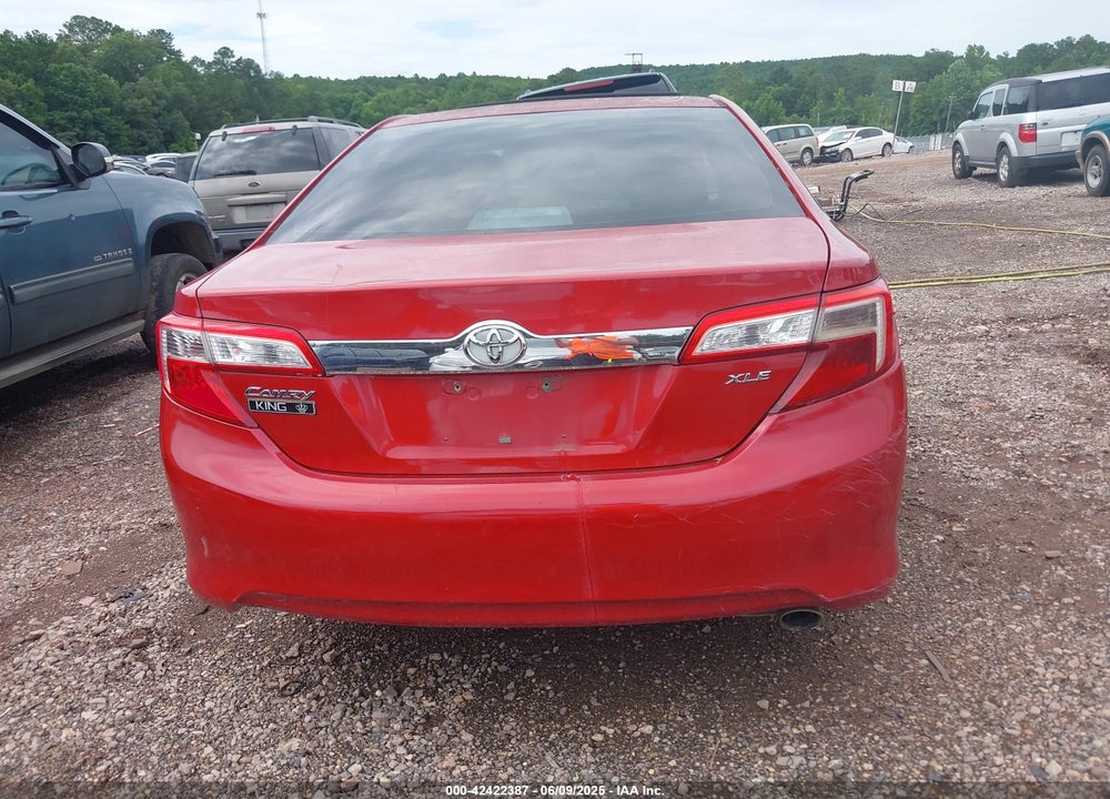 2012 TOYOTA CAMRY XLE VIN: 4T1BF1FKXCU590481