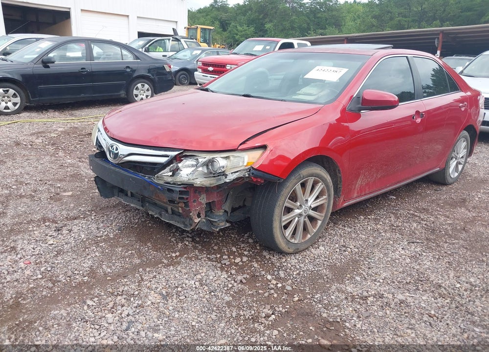 2012 TOYOTA CAMRY XLE VIN: 4T1BF1FKXCU590481