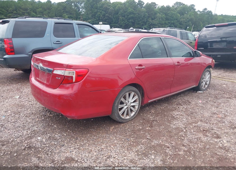 2012 TOYOTA CAMRY XLE VIN: 4T1BF1FKXCU590481
