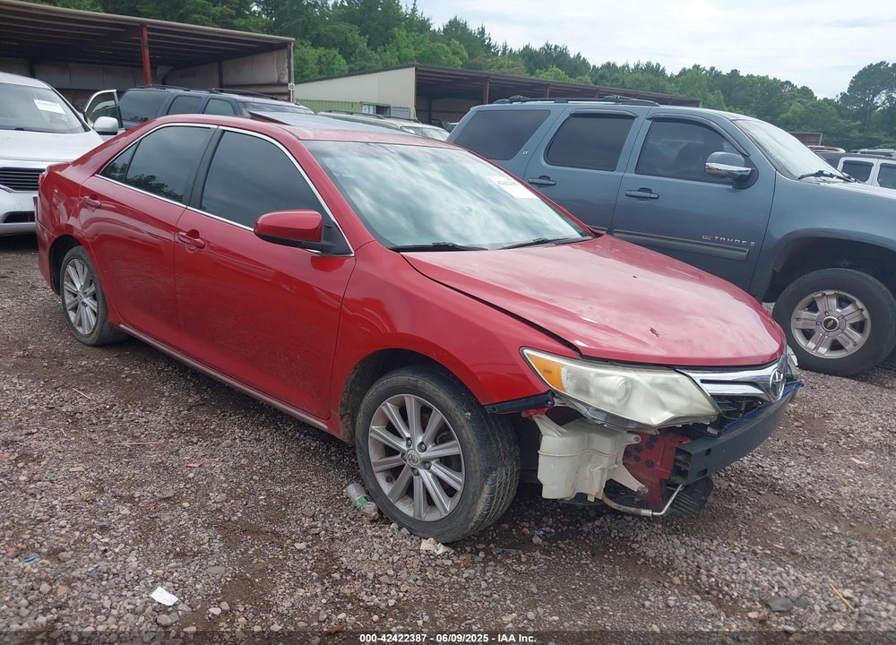 2012 TOYOTA CAMRY XLE VIN: 4T1BF1FKXCU590481