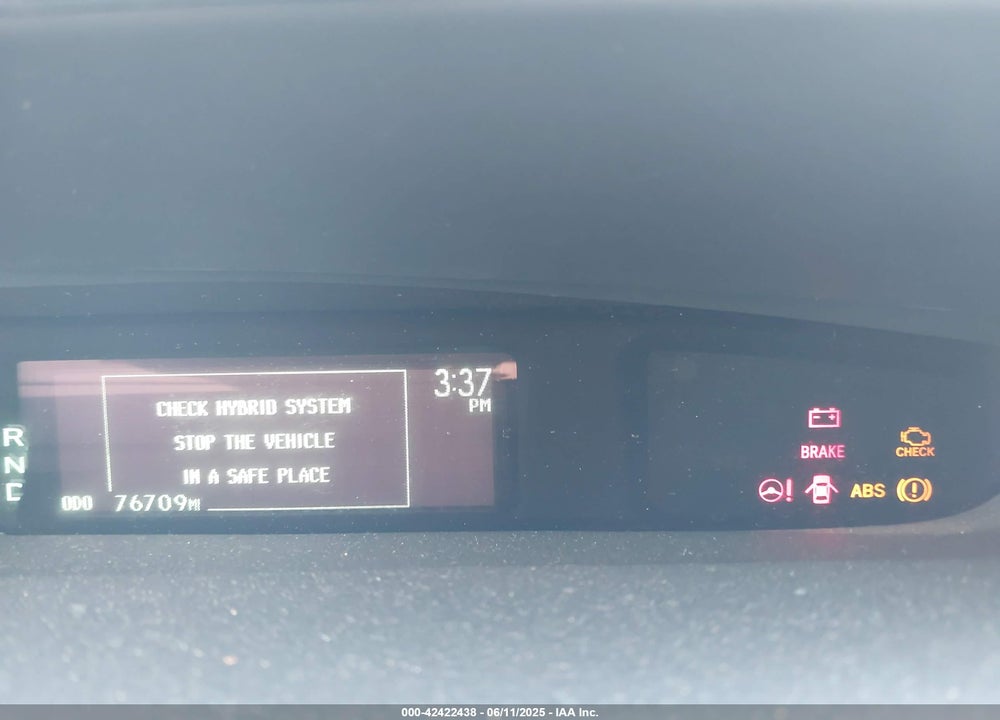 2013 TOYOTA PRIUS FOUR VIN: JTDKN3DU4D1627082