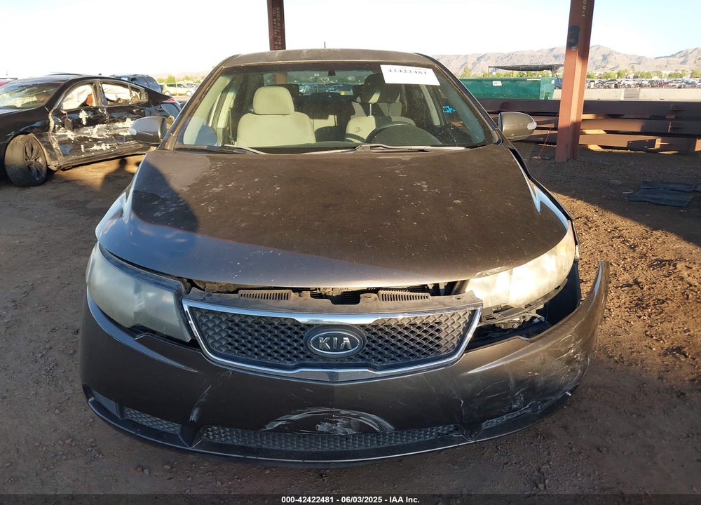 2010 KIA FORTE EX VIN: KNAFU4A24A5041612