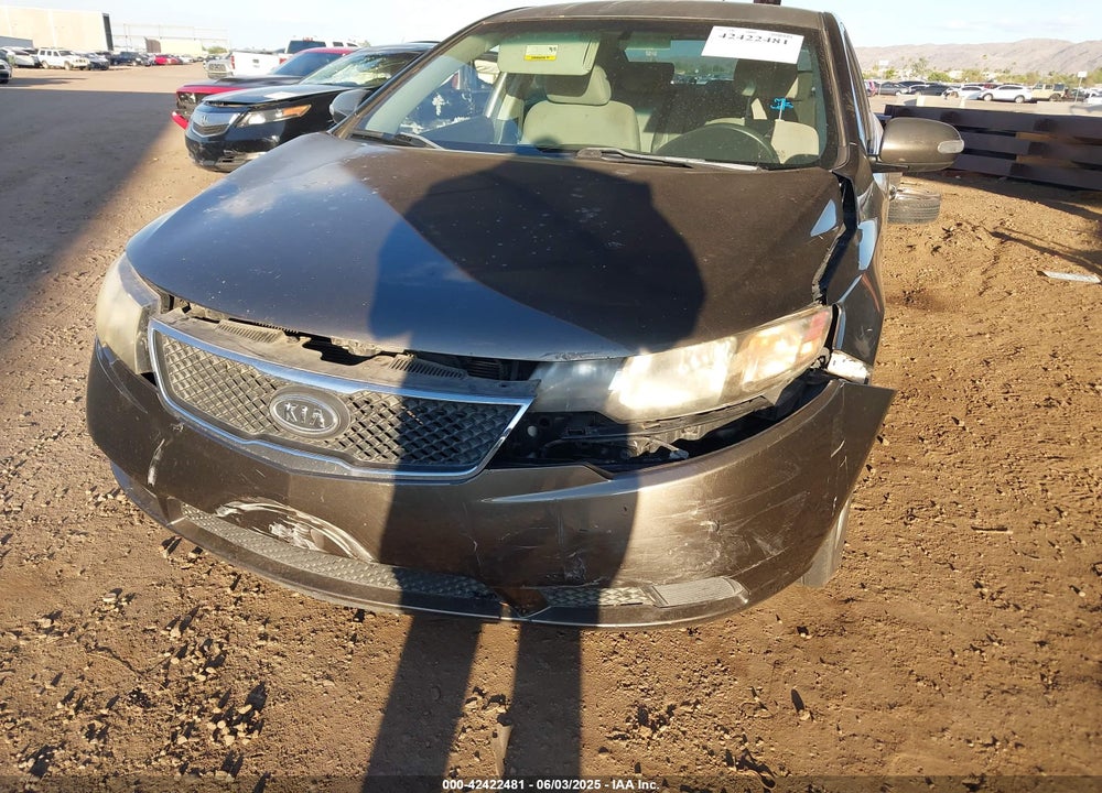 2010 KIA FORTE EX VIN: KNAFU4A24A5041612
