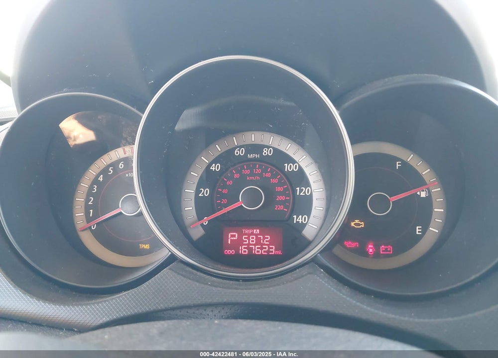 2010 KIA FORTE EX VIN: KNAFU4A24A5041612