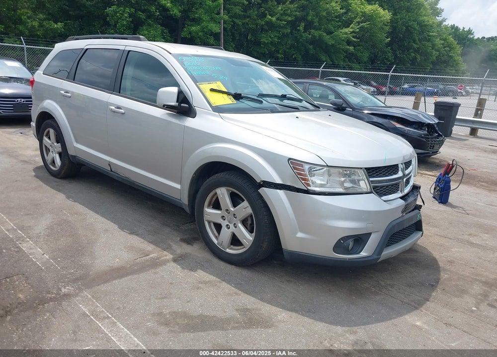 2012 DODGE JOURNEY SXT VIN: 3C4PDCBGXCT324756
