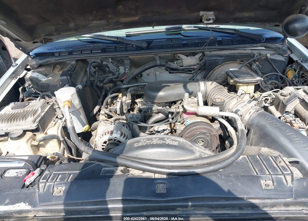 1997 CHEVROLET BLAZER LS VIN: 1GNDT13W0V2186110