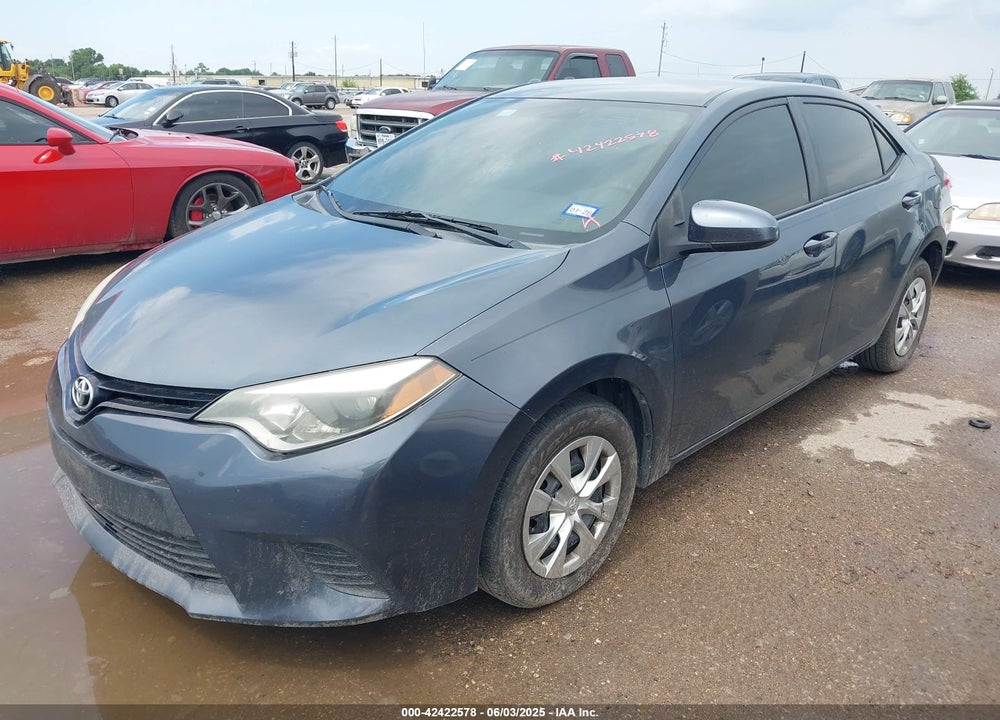 2016 TOYOTA COROLLA L VIN: 5YFBURHE6GP375814