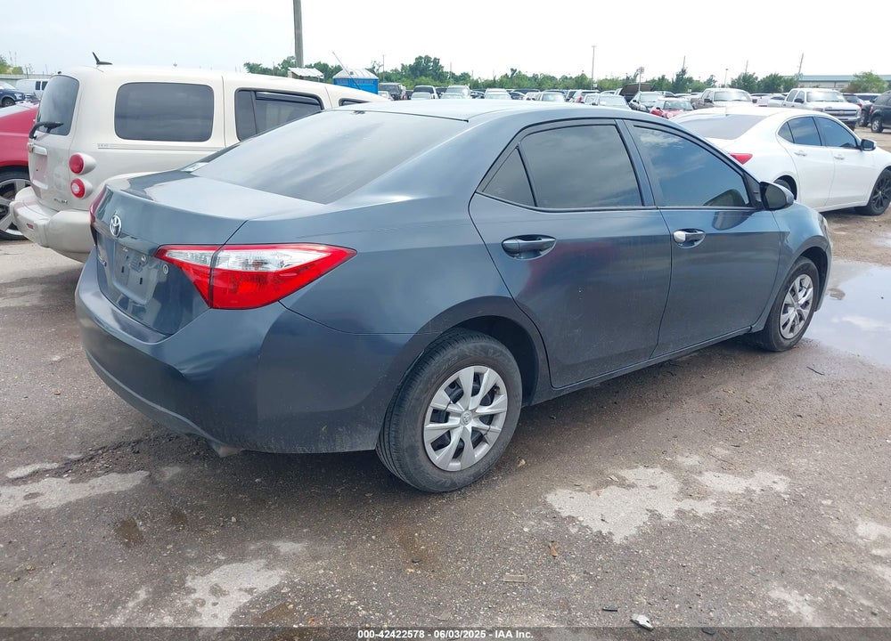 2016 TOYOTA COROLLA L VIN: 5YFBURHE6GP375814