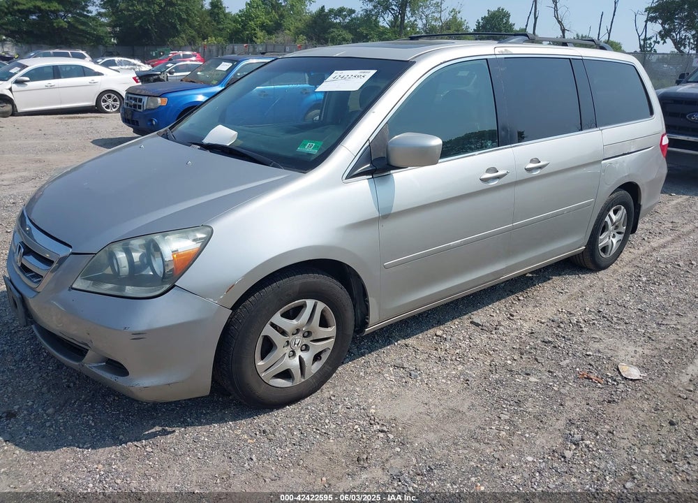 2005 HONDA ODYSSEY EX-L VIN: 5FNRL38785B036142