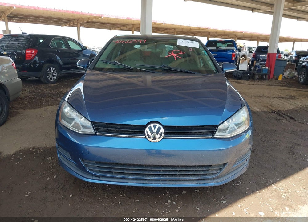 2016 VOLKSWAGEN GOLF VIN: 3VW217AU3GM030341