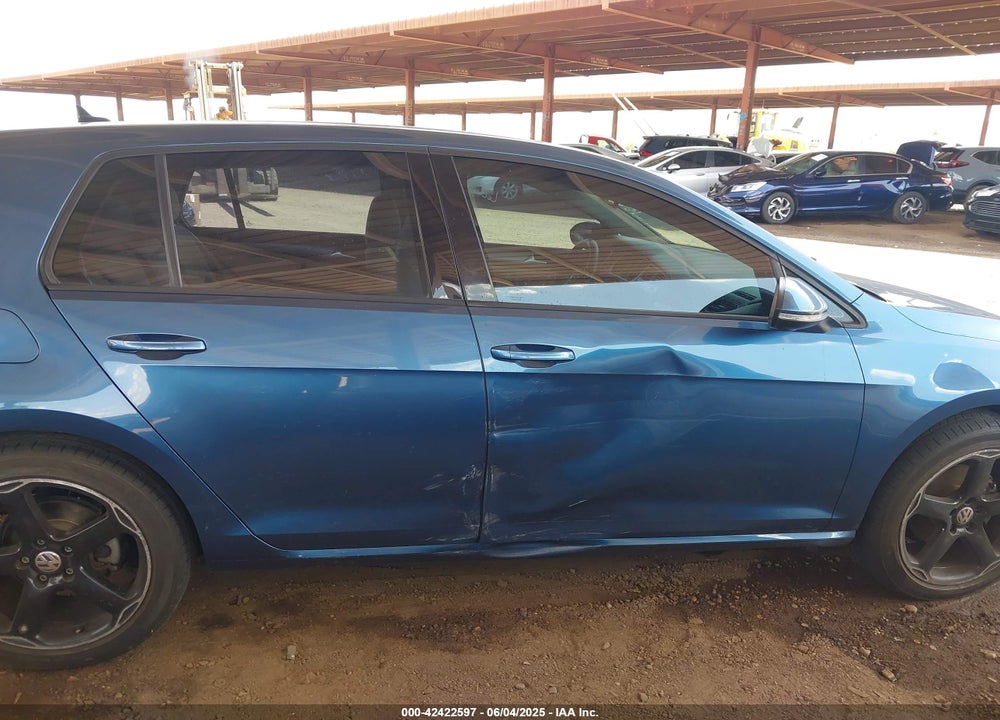 2016 VOLKSWAGEN GOLF VIN: 3VW217AU3GM030341