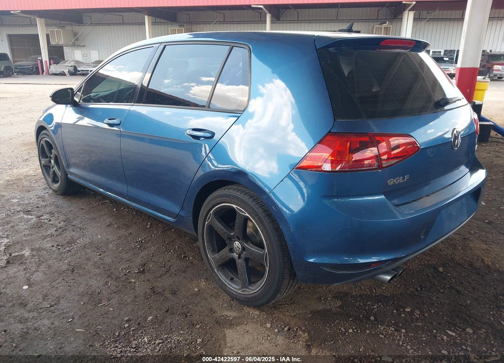 2016 VOLKSWAGEN GOLF VIN: 3VW217AU3GM030341