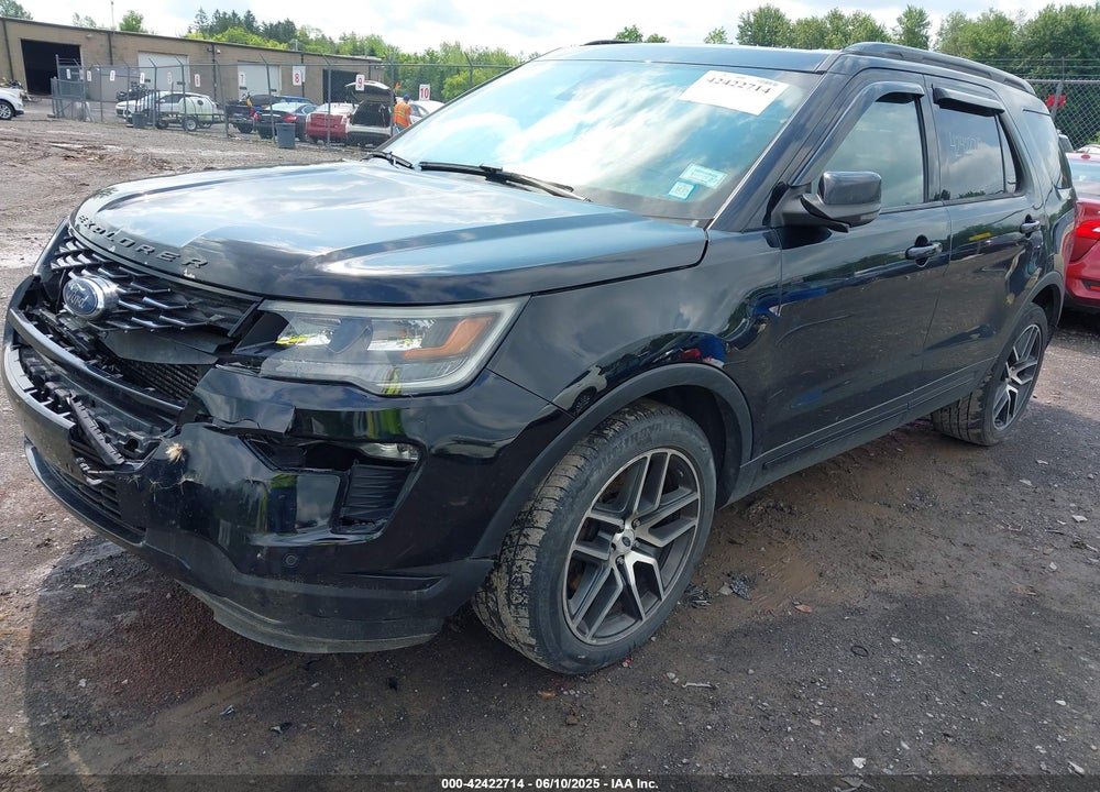 2018 FORD EXPLORER SPORT VIN: 1FM5K8GT4JGA53237