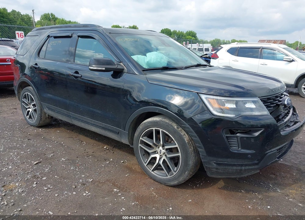 2018 FORD EXPLORER SPORT VIN: 1FM5K8GT4JGA53237