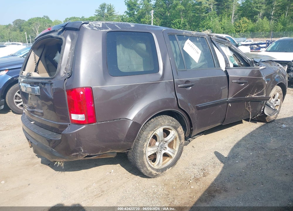 2013 HONDA PILOT VIN: 5FNYF3H57DB014634