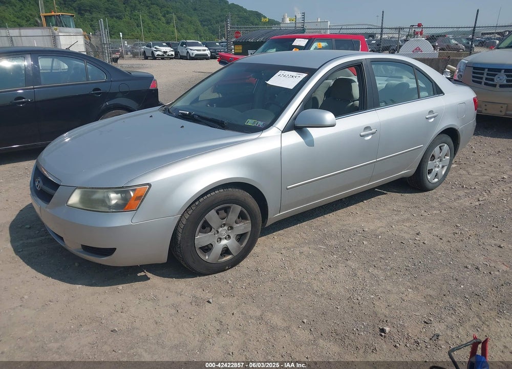 2007 HYUNDAI SONATA GLS VIN: 5NPET46C67H193614