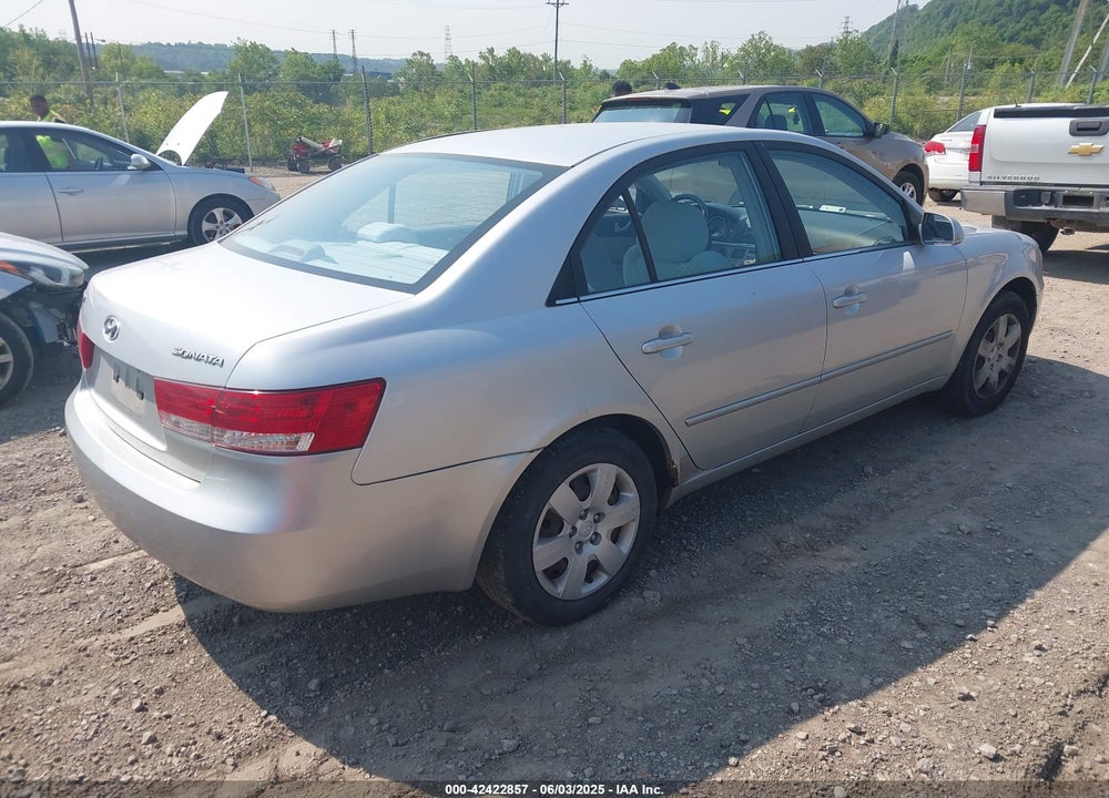 2007 HYUNDAI SONATA GLS VIN: 5NPET46C67H193614