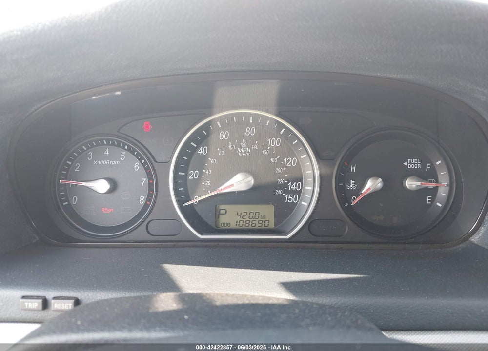 2007 HYUNDAI SONATA GLS VIN: 5NPET46C67H193614